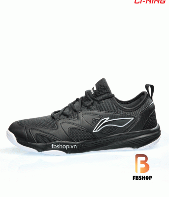 Giày cầu lông lining AYTM033-2 - thiết kế màu đen 