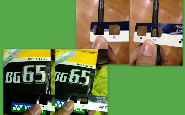 Phân biệt vợt cầu lông Yonex