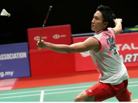 Vận động viên cầu lông Nhật Bản Momota Kento 