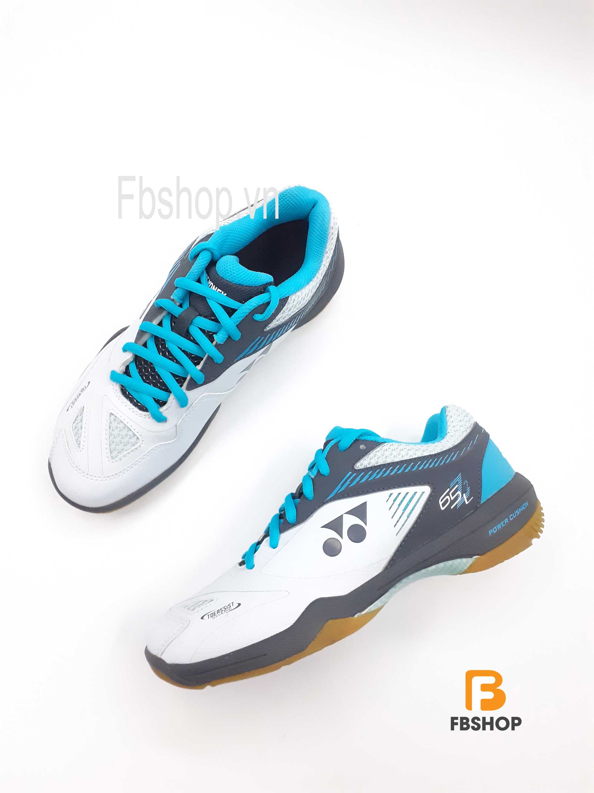 Giày cầu lông Yonex 65Z2M Trắng xanh ngọc Top 5 đôi giày cầu lông Yonex cao cấp cho nữ đáng mua nhất- Giày cầu lông Yonex 65Z2M Trắng xanh ngọc