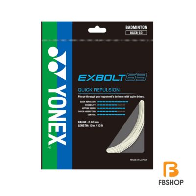 Cước căng vợt cầu lông Yonex Exbolt 63