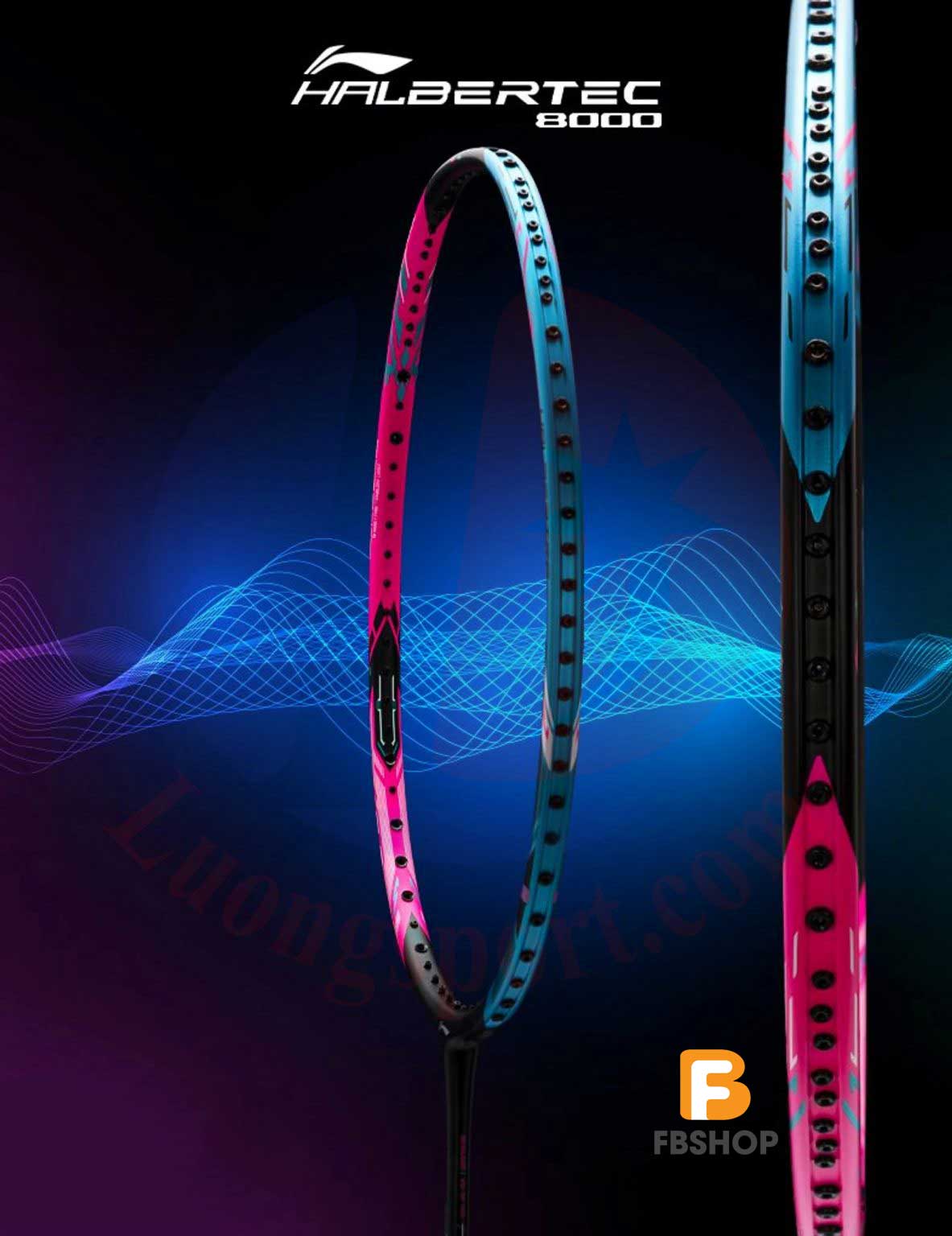 SET Vợt Lining Halbertec 8000 Limited Edition New 2022