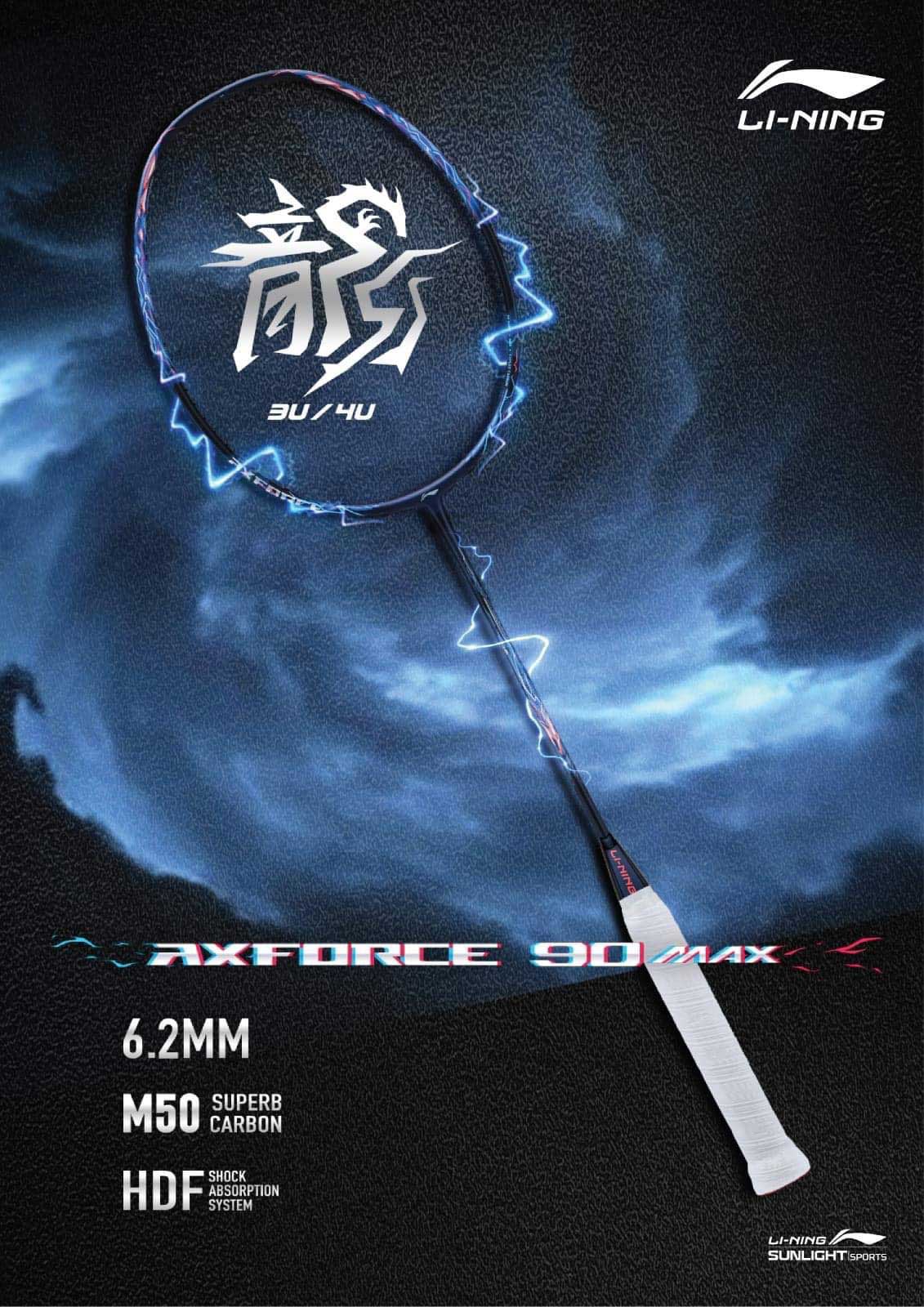Vợt cầu lông Lining Axforce 90 Dragon Max