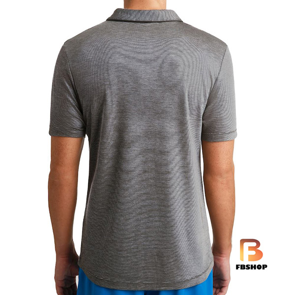 Áo Tennis Wilson Mens Training Polo Grey