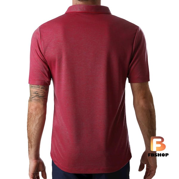 Áo Tennis Wilson Mens Training Polo Red