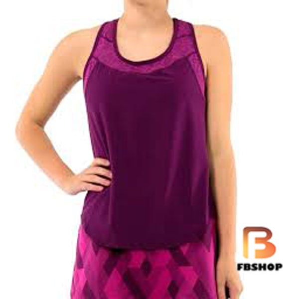 Áo Tennis Wilson Womens UWII Hybrid Purple