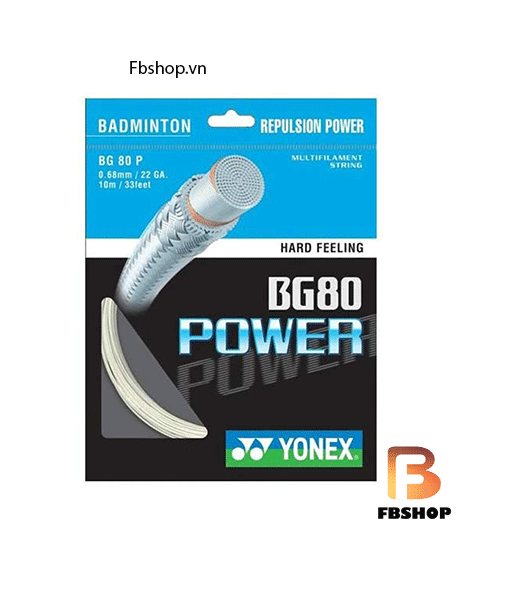 Cước đan vợt cầu lông Yonex Nanogy BG80 Power.