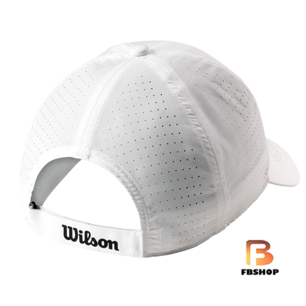Mũ Tennis Wilson Ultralight White