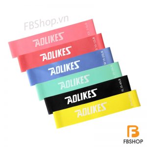 Bộ dây tập mini Band Aolikes A3601 | Dây tập thể thao cao su kháng lực