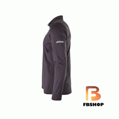 Áo Babolat 1/2 Zip Men Grey