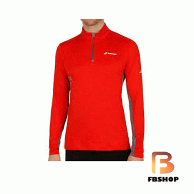 Áo Babolat 1/2 Zip Men Red