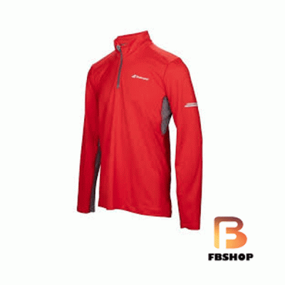 Áo Babolat 1/2 Zip Men Red