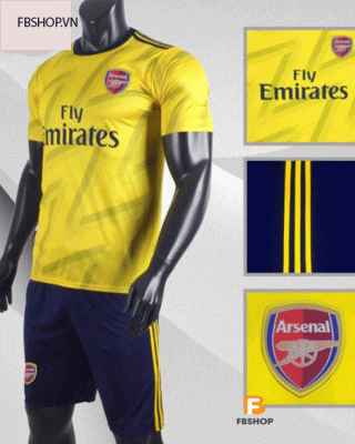 Áo Bóng Đá CLB Arsenal vàng