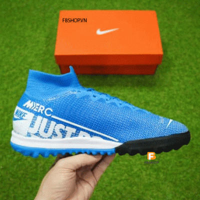 Giày đá bóng Nike Mercurial Superfly 7 Xanh Dương