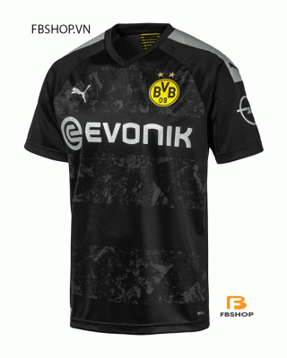 Áo Bóng Đá CLB Dortmund đen