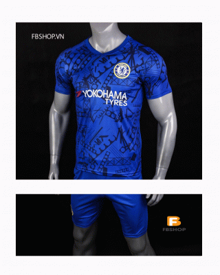 Áo Bóng Đá Chelsea xanh 