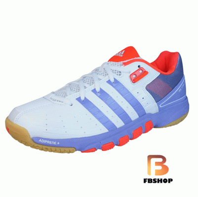 Giày cầu lông Adidas Quickforce 7 W White Blue