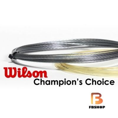 Dây cước tennis Wilson Champions Choice Duo Hybrid