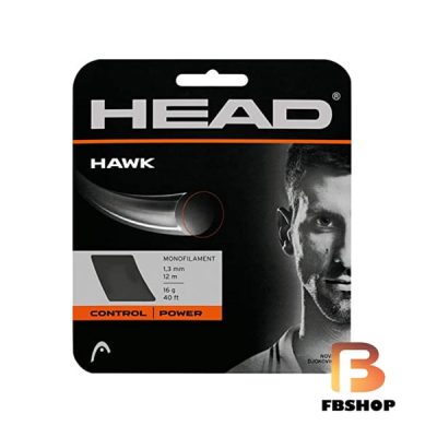 Dây cước tennis Head Hawk Grey