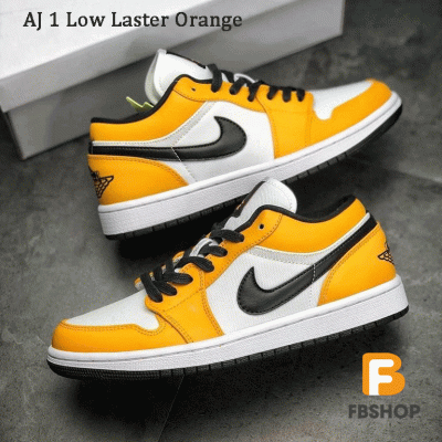 Giày Air Jordan 1 Low Laster Orange
