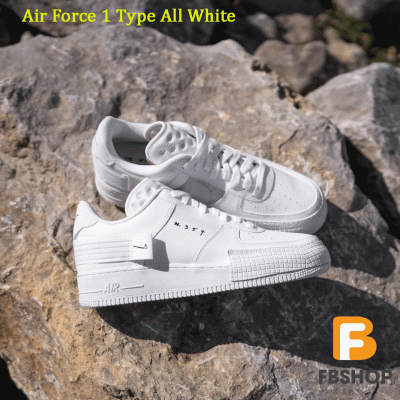 Giày Nike Air Force 1 Type All White