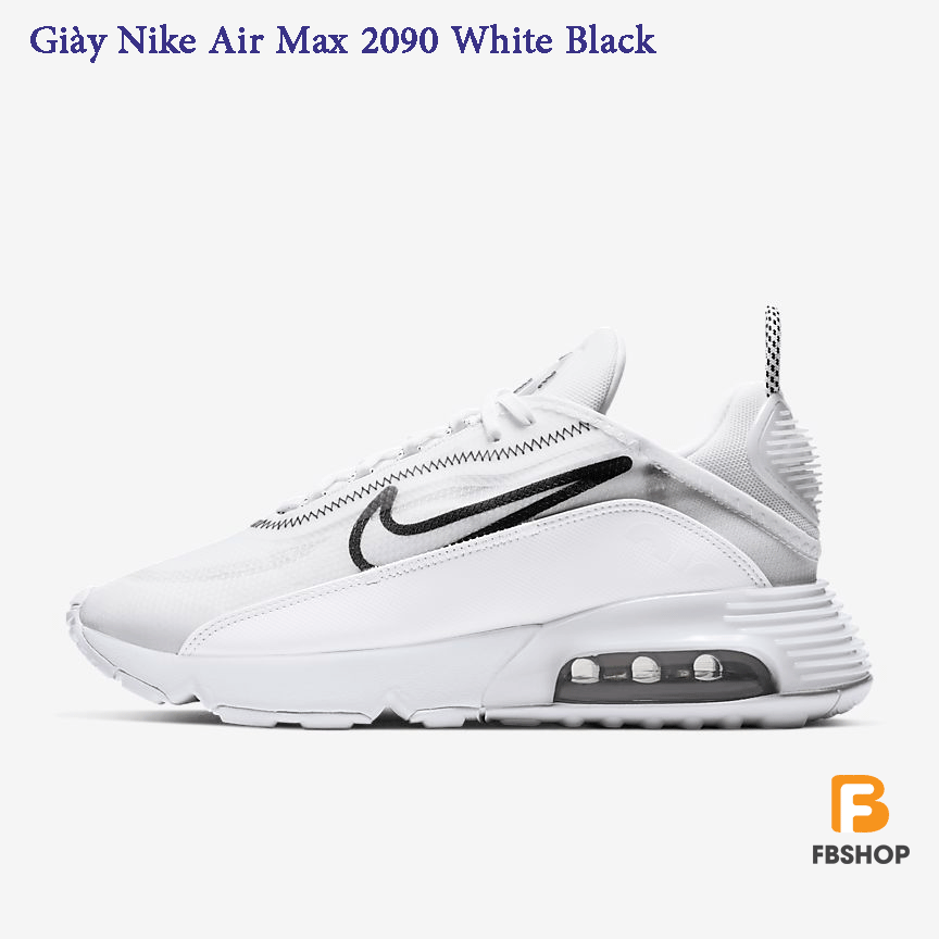 Giày Nike Air Max 2090 White Black