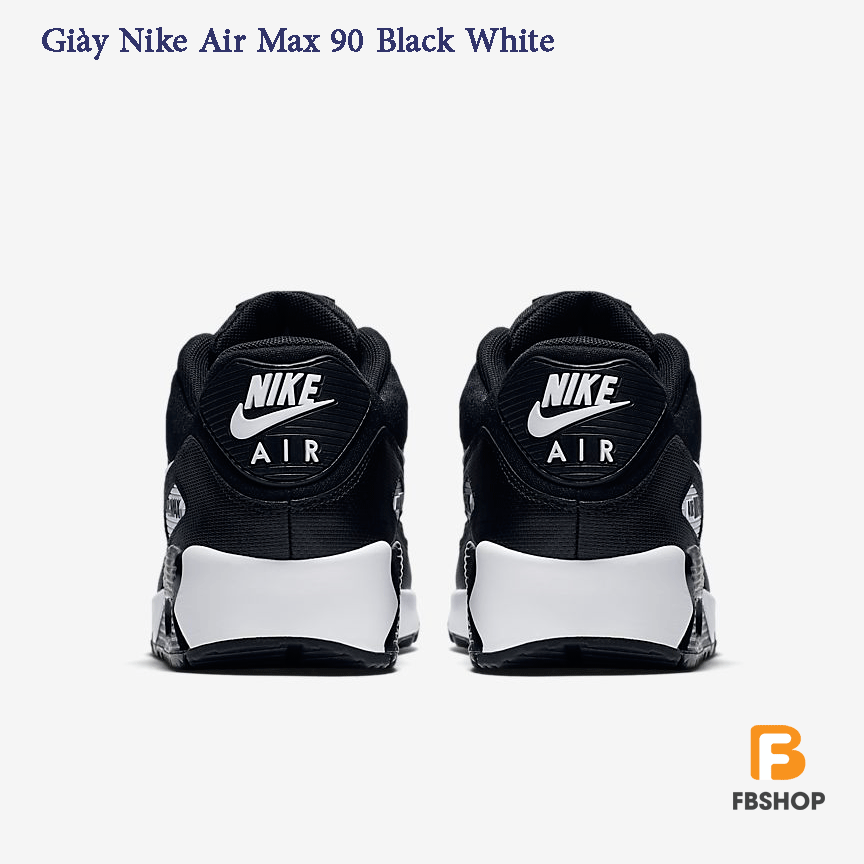 Giày Nike Air Max 90 Black White