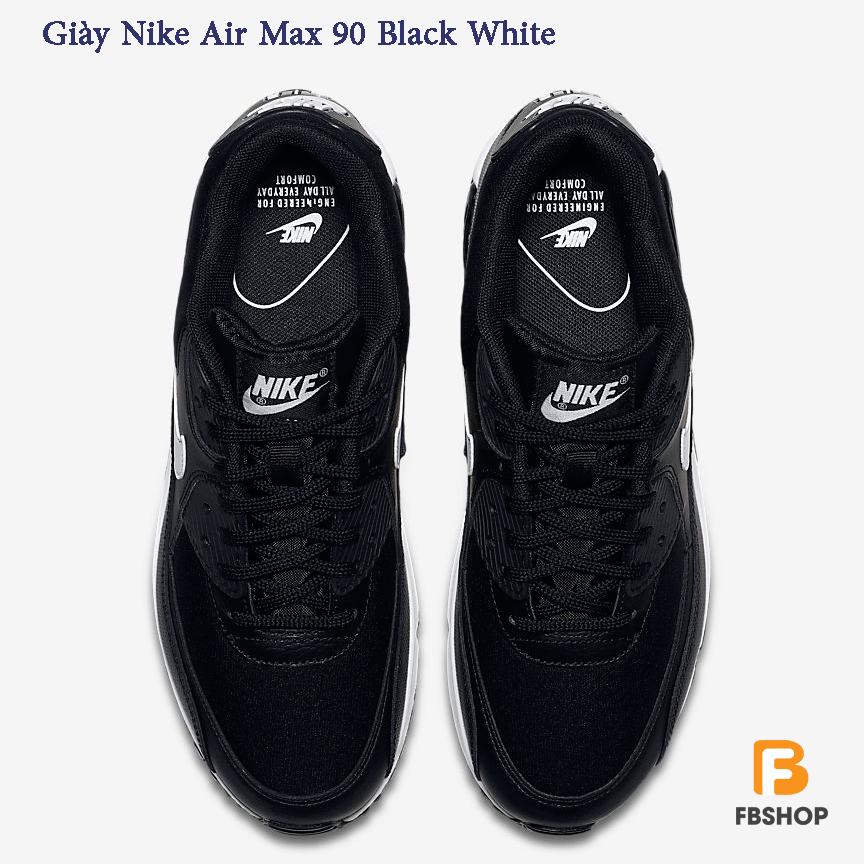 Giày Nike Air Max 90 Black White