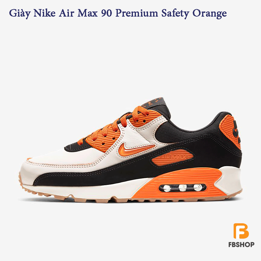 Giày Nike Air Max 90 Premium Safety Orange