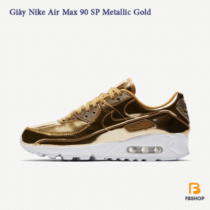 Giày Nike Air Max 90 SP Metallic Gold | Biểu Tượng Của Sự Êm Ái