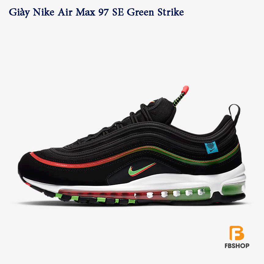 Giày Nike Air Max 97 SE Green Strike