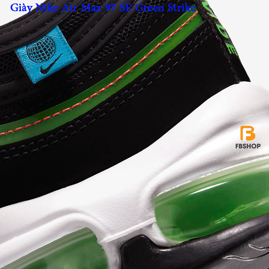 Giày Nike Air Max 97 SE Green Strike