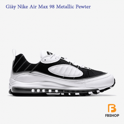 Giày Nike Air Max 98 Metallic Pewter