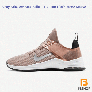 Giày Nike Air Max Bella TR 2 Icon Clash Stone Mauve| Tấm Nệm Của Bạn