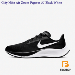 Giày Nike Air Zoom Pegasus 37 Black White | Huấn Luyện Viên Cá Nhân