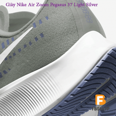 Giày Nike Air Zoom Pegasus 37 Light Silver