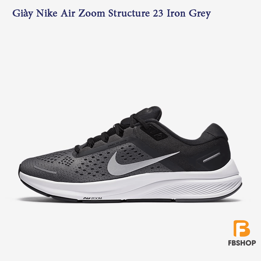 Giày Nike Air Zoom Structure 23 Iron Grey