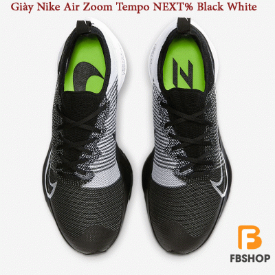 Giày Nike Air Zoom Tempo NEXT% Black White