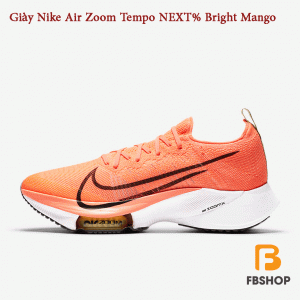 Giày Nike Air Zoom Tempo NEXT% Bright Mango | Huấn Luyện Bền Vững