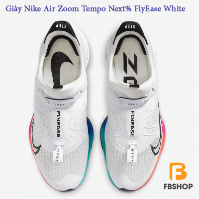 Giày Nike Air Zoom Tempo Next% FlyEase White