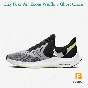 Giày Nike Air Zoom Winflo 6 Ghost Green | Tốc Độ Bất Ngờ