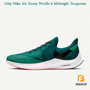Giày Nike Air Zoom Winflo 6 Midnight Turquoise | Tốc Độ Bất Ngờ