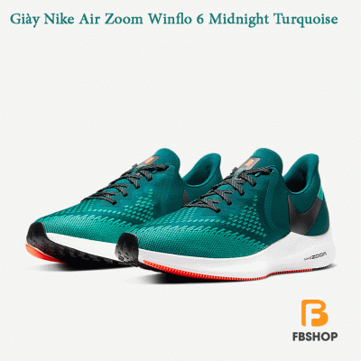 Giày Nike Air Zoom Winflo 6 Midnight Turquoise