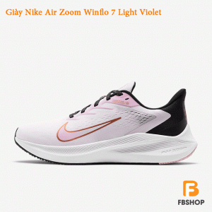 Giày Nike Air Zoom Winflo 7 Light Violet | Khoảng Cách An Toàn