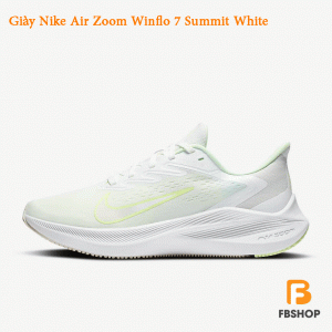 Giày Nike Air Zoom Winflo 7 Summit White | Khoảng Cách An Toàn