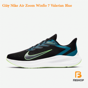 Giày Nike Air Zoom Winflo 7 Valerian Blue | Khoảng Cách An Toàn
