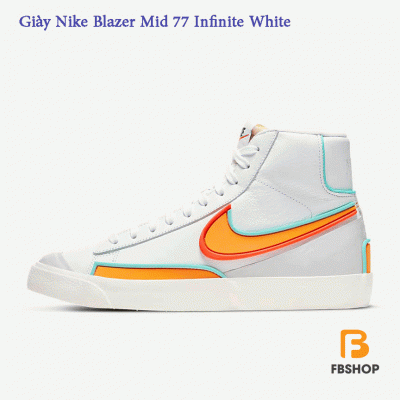 Giày Nike Blazer Mid 77 Infinite White