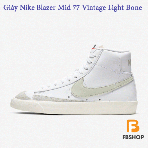 Giày Nike Blazer Mid 77 Vintage Light Bone | Tạo Phong Cách Cổ Điển