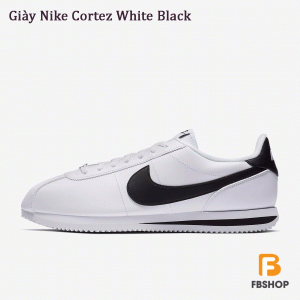 Giày Nike Cortez White Black | Người Bạn Đồng Hành Tuyệt Vời