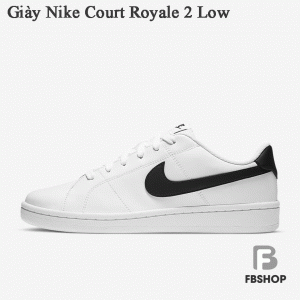 Giày Nike Court Royale 2 Low | Làm Nên Phong Cách Đường Phố